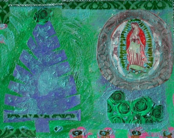 Lady of Guadalupe - Green
