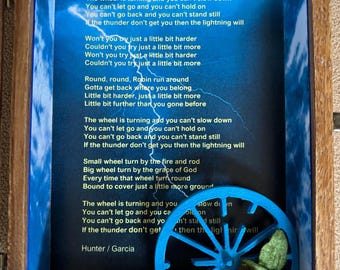 Homage series: "The Wheel"-Grateful Dead