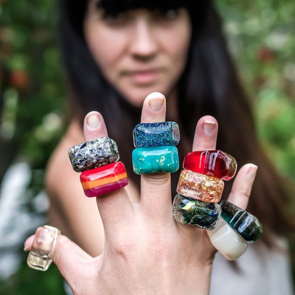 Big Gaudy Jewelry Etsy