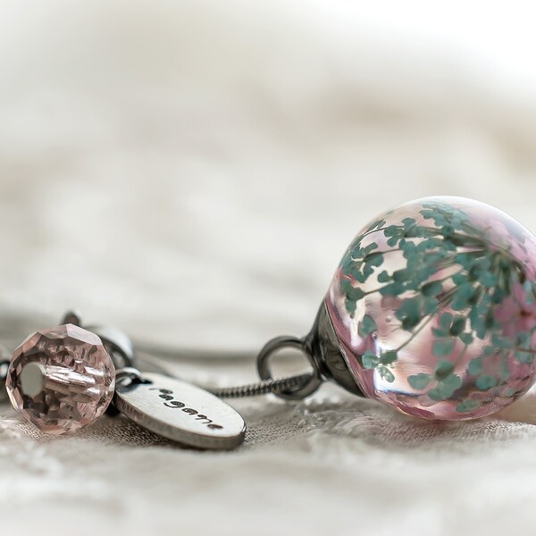 Resin Ball Pendant Etsy