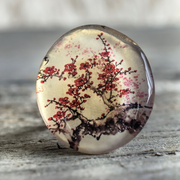 Cherry Blossom Ring Etsy