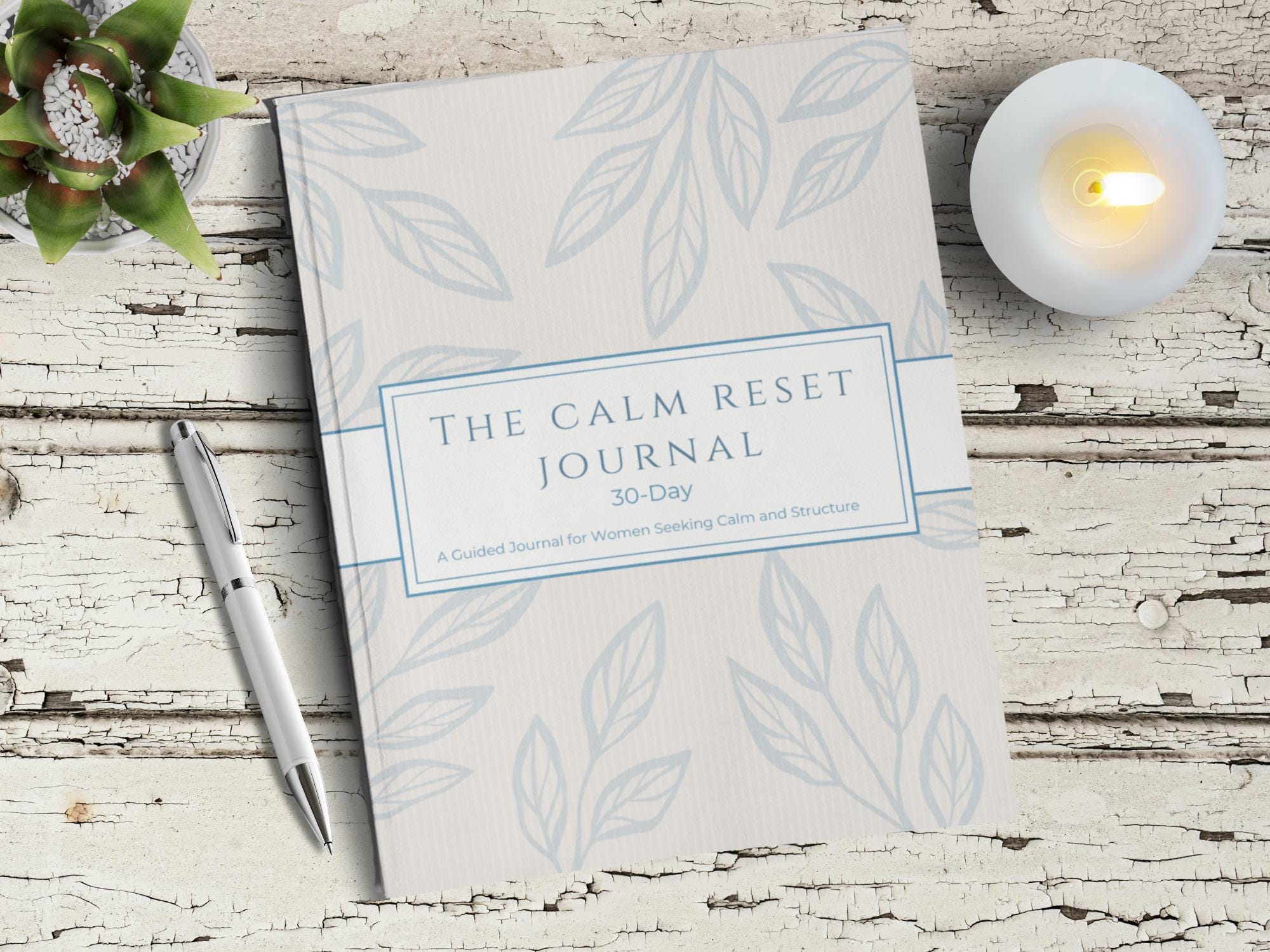 30 Day Reset Journal | Guided Self Reflection, Habit Tracker (digital ...