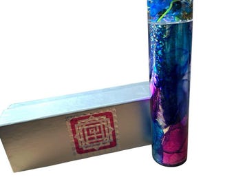 70s Mangekyo 万華鏡 Kaleidoscope Vintage Red Japanese Japan
