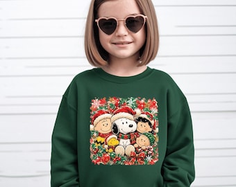 Christmas Shirt or Sweatshirt for Kids and Adults, Festive Cute Friends Shirt, Matching Family Holiday Apparel