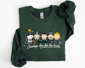 Philadelphia Football Cartoon Sweatshirt, Sundays Are for the Birds Sweatshirt or Hoodie, Philly Game Day Fan Gift, Football Season Apparel