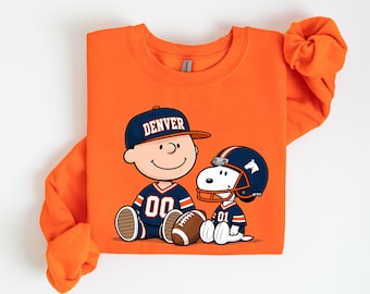 Denver Football Sweatshirt, Denver Game Day Sweatshirt, Cute Football Graphic Kids Tee, Retro Denver Football Fan Gift