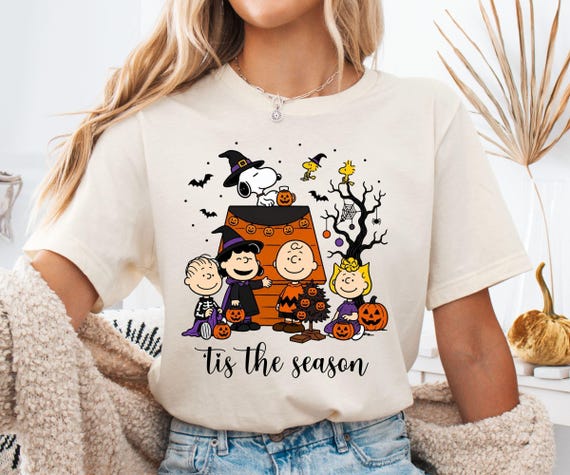 Halloween Puppy Friends Shirt, Vintage Comic Halloween Sweatshirt, Spooky Fall Dog Tee, Cute Trick or Treat Shirt, Cute Dog Halloween Outfit