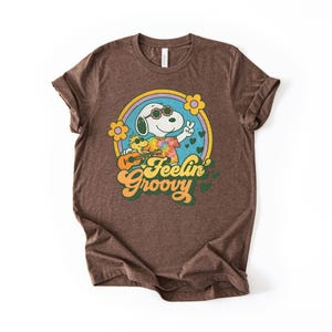 Retro Peace Shirt or Sweatshirt, Hippie Shirt, Feel Good Shirt, Vintage Peace Tee, Groovy Shirt, Retro Graphic Tee, 70s Style Shirt image 3