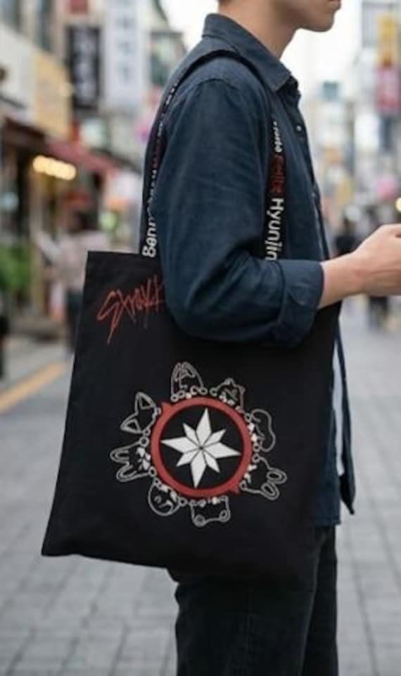 Stray Kids Tote Bag | Kpop Merch | Stays Gift | SKZ Fanmade Bag