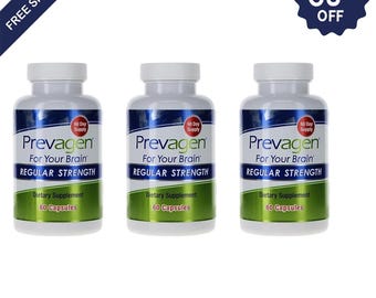 3x Prevagen Regular Strength 20mg 60 capsules