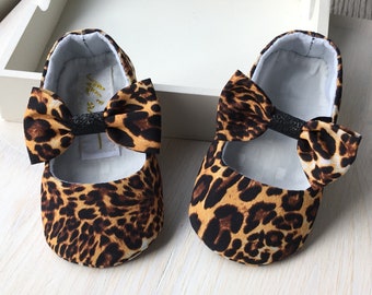 leopard print shoes for baby girl