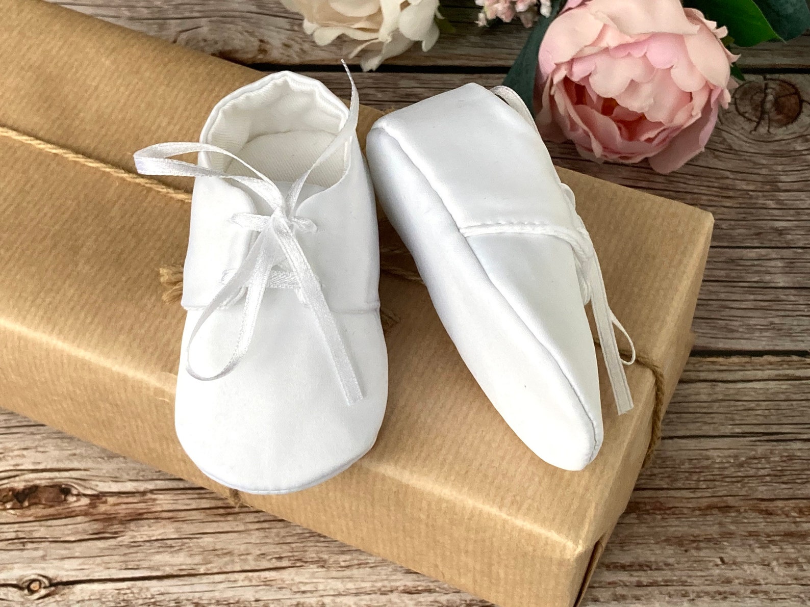 Baby Boy Baptism Shoes White Boy Shoes Ivory Christening Etsy