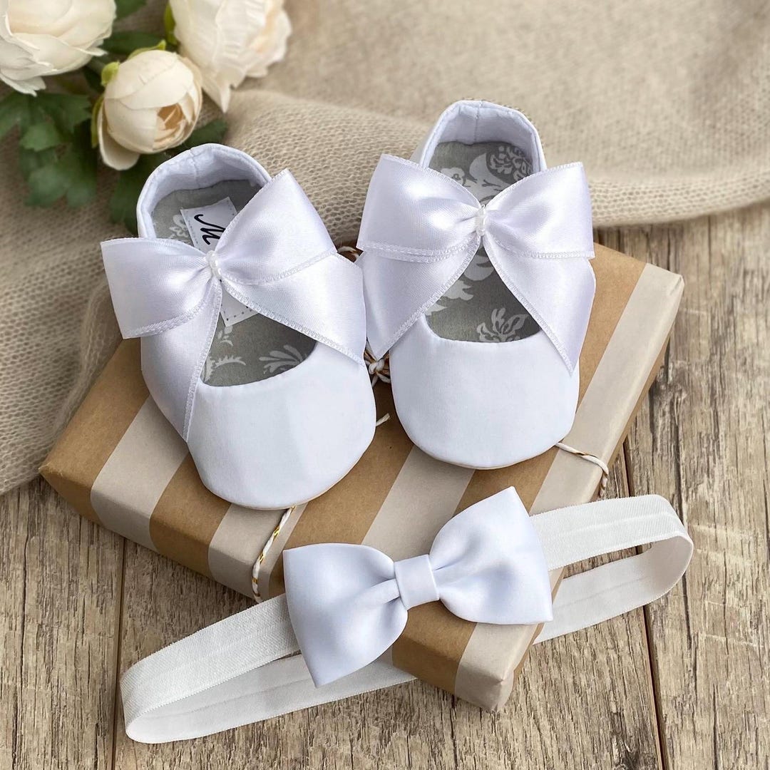 Baby Girl Shoes Newborn Baptism Shoes Buy White Baby Girl Shoes