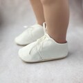 Ivory baby boy christening shoes, baptism shoes, white shoes for boys, blessing shoes, costume shoes, infant shoes, taufschuhe product logo