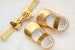 GOLD baby shoes, gold glitter baby girl shoes and headband, gold pageant shoes, gold slippers, gold fancy shoes gold flower girl dress shoes 