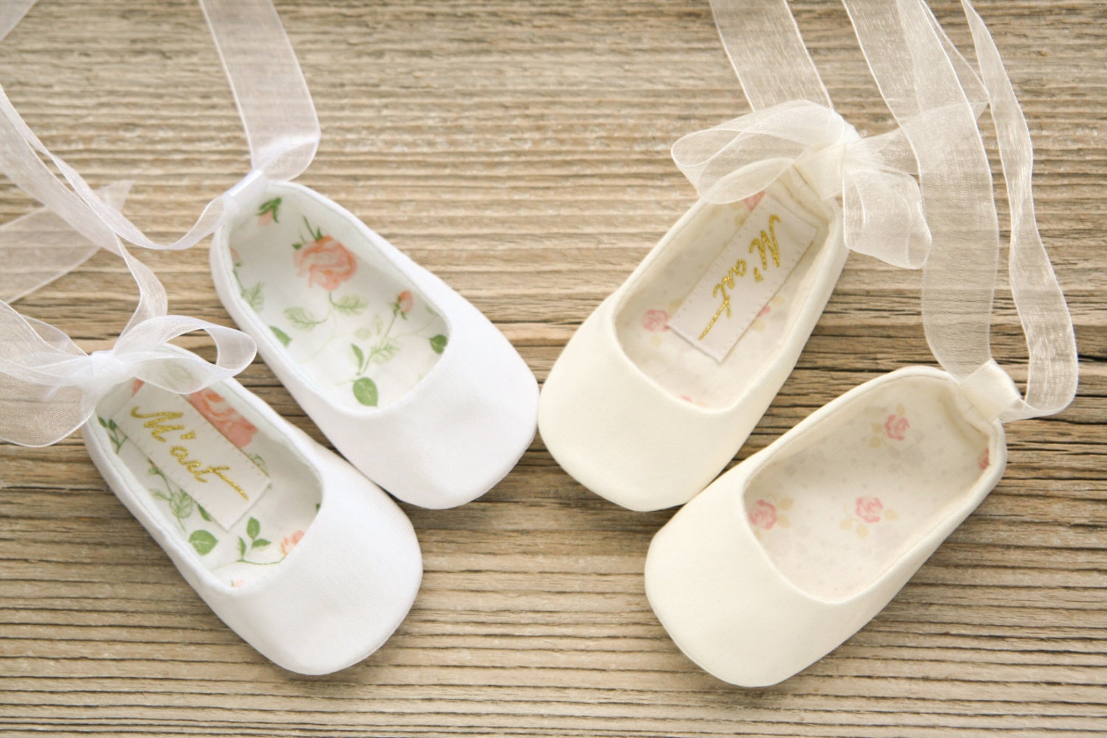 white baby ballet shoes, ivory baby ballerina shoes, ivory white baby christening shoes, baptism shoes, wedding baby outfit, bab