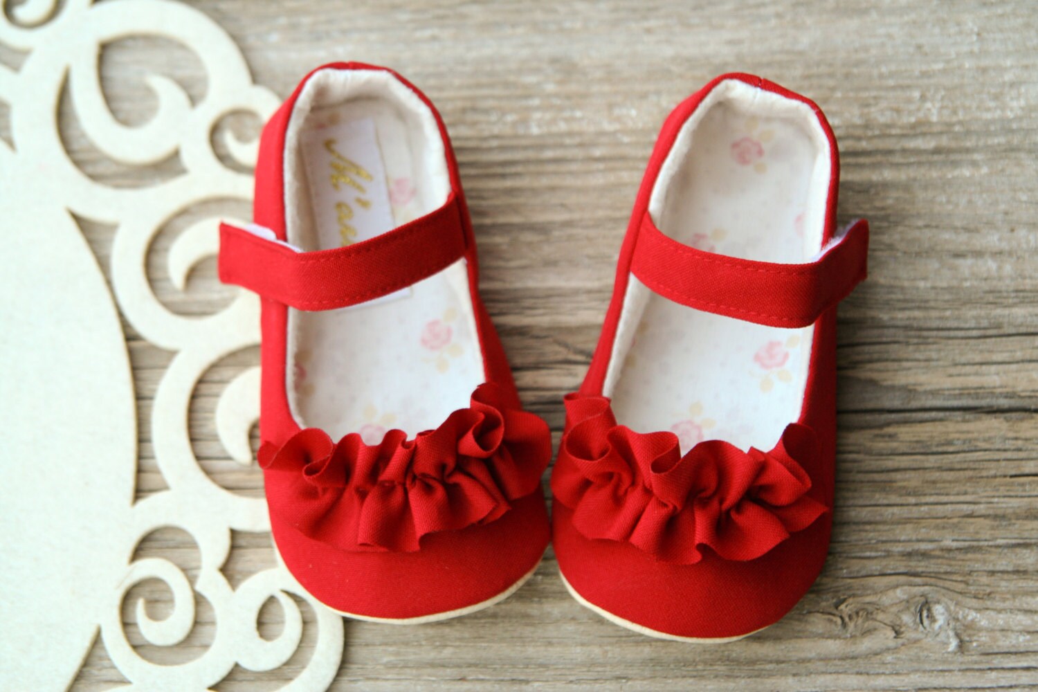 Infant girl red shoes Clearance