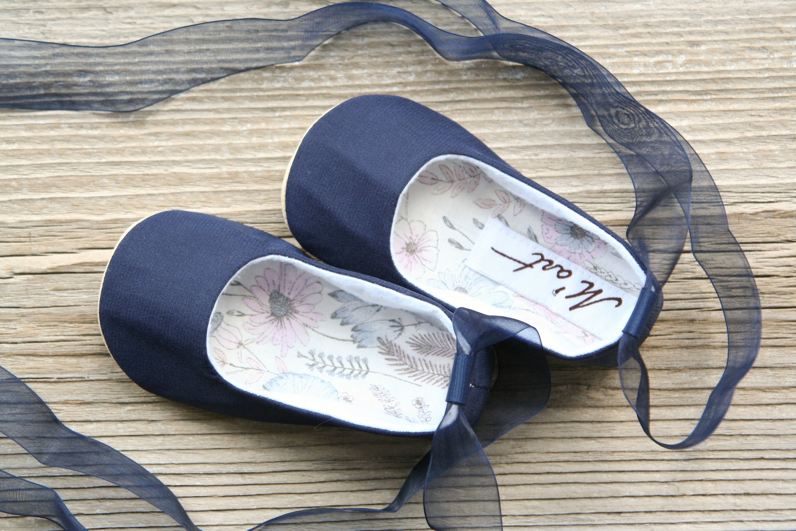 navy baby ballet shoes, blue baby ballerina shoes, baby christening shoes, baptism shoes, wedding baby outfit, baby slippers