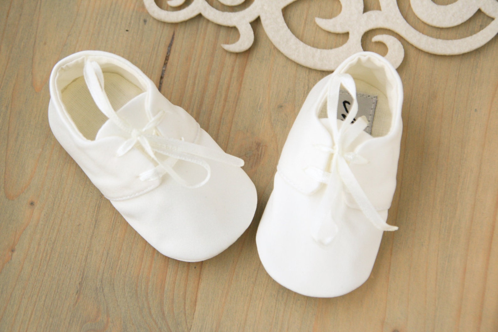 Baby boy baptism shoes white boy shoes Ivory christening Etsy