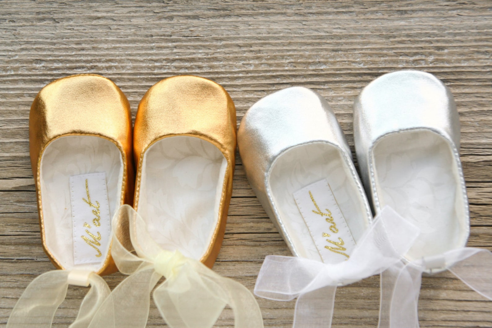 flower girl shoe, baby ballet shoes, baby ballerina flats, white ivory pink gold silver shoes, christening shoes, ballerina baby