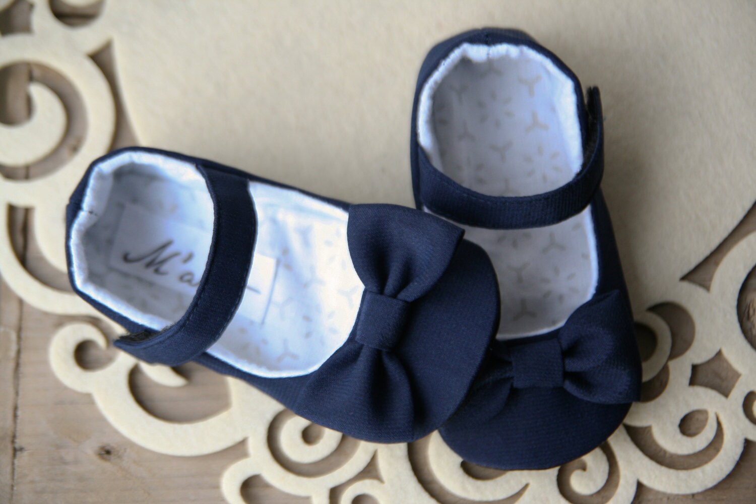 navy baby girl shoes