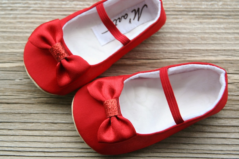 Baby Girl Glitter Shoes Dress Shoes Christmas Baby Shoes Etsy