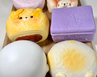 Large Slow Rising Squishy One Of A Kind, Soft Stress Relief Fidget, Kawaii Sensory Squishy, Cute Desk Toy, Gift for Kids, Teens & Adults
