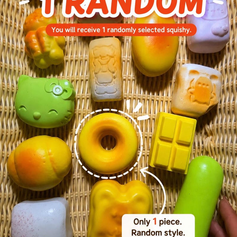 Bread Squishy Slow Rising Toy - Etsy