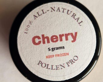 Cherry Tree Pollen – 5 g | Hand Pollination for Backyard Orchards | Supplemental Pollination | Pollen Pro