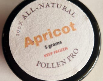Apricot Tree Pollen – 5 g | Hand Pollination for Backyard Orchards | Supplemental Pollination | Pollen Pro
