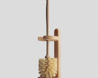 Wooden Toilet Brush | Natural Sisal Bristles