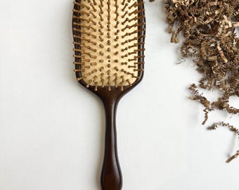 Cepillo para el cabello de palisandro / Cerdas de bambú