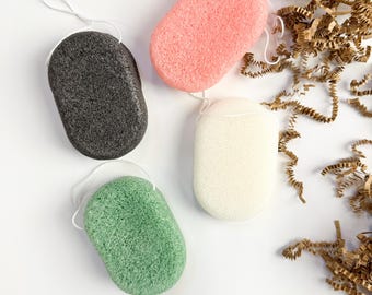 Esponjas de konjac natural / Rostro y cuerpo