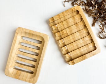 Jabonera de bambú natural sin plástico