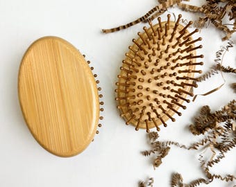 Bamboo Hair Brush with Bamboo Bristles