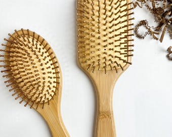 Cepillo de pelo de bambú / Cerdas de bambú