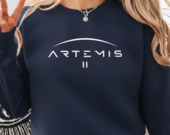 Artemis II Inspired Moon Mission Shirt, Space Program Graphic Tee, Rocket Launch Design, Astronomy Lover Gift, Unisex Space T-Shirtx