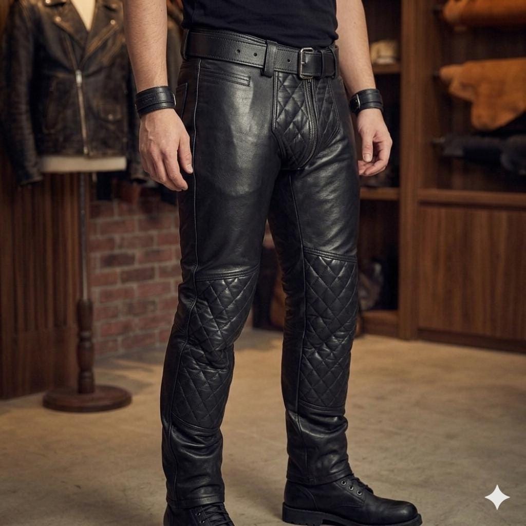 Y2k Leather Pant - Etsy