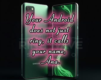 Ana Custom Ringtones for Android | Personalized Call, Text Alerts and more (Digital Download)