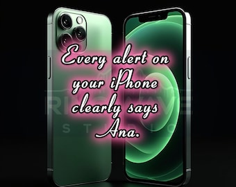 Ana Custom Ringtones for iPhone | Personalized Call, Text Alerts and more (Digital Download)