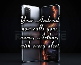 Arthur Custom Ringtones for Android | Personalized Call, Text Alerts and more (Digital Download)