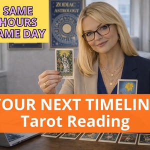 Future Timeline Tarot Reading | Life Path Shift, Next Chapter Psychic Guidance (Digital Delivery)