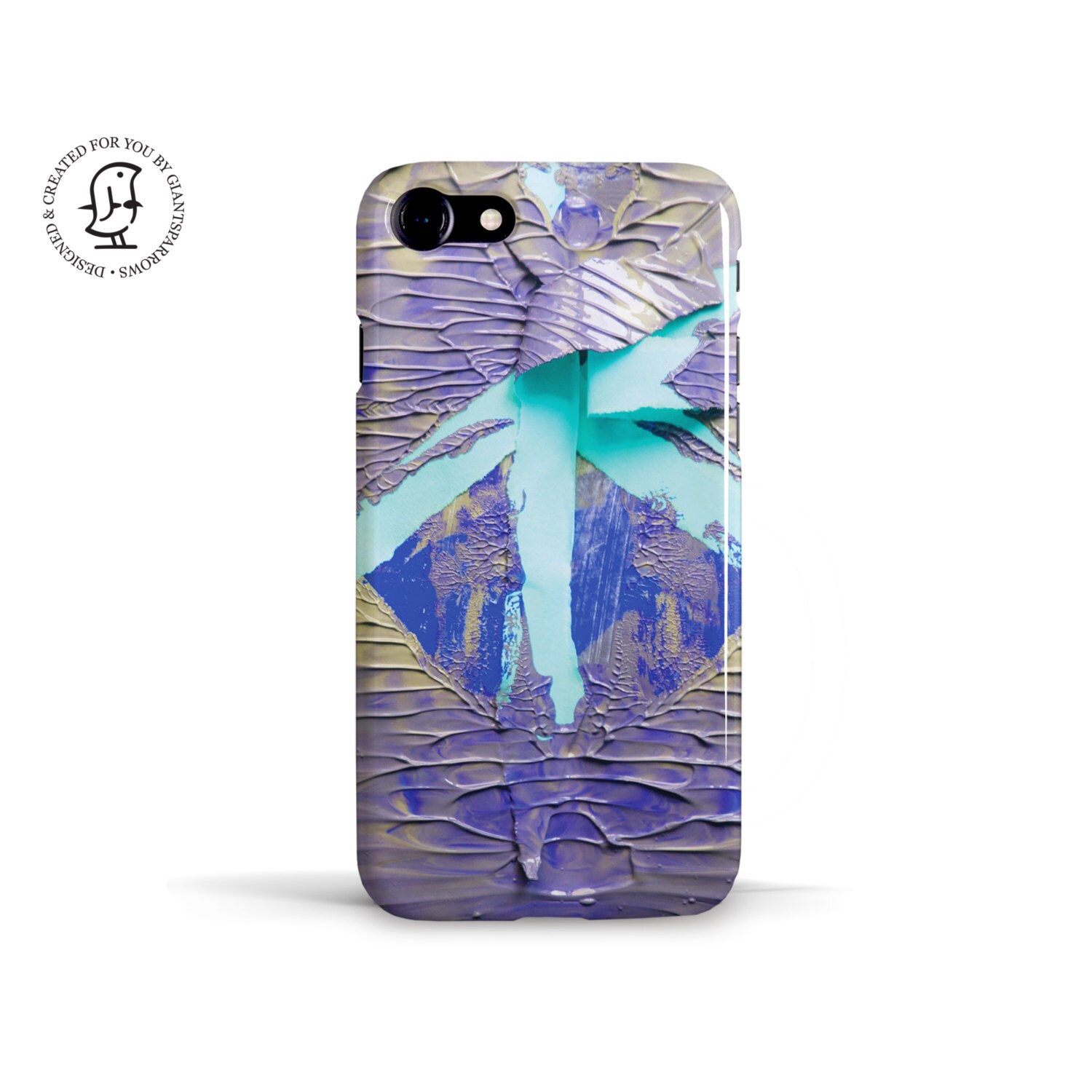 Textured Paint Paper Phone Case Artists Palette Iphone Etsy