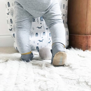 Personnalisé de premiers chaussures de bébé lapin de Pâques image 3