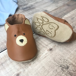 Chaussures de bébé personnalisées Bear Paw Print