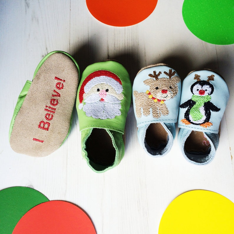 First Christmas Character Baby Shoes image 2