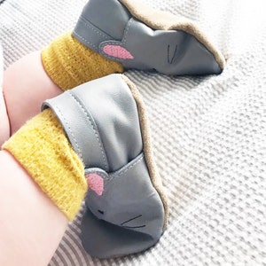 Personnalisé de premiers chaussures de bébé lapin de Pâques image 2