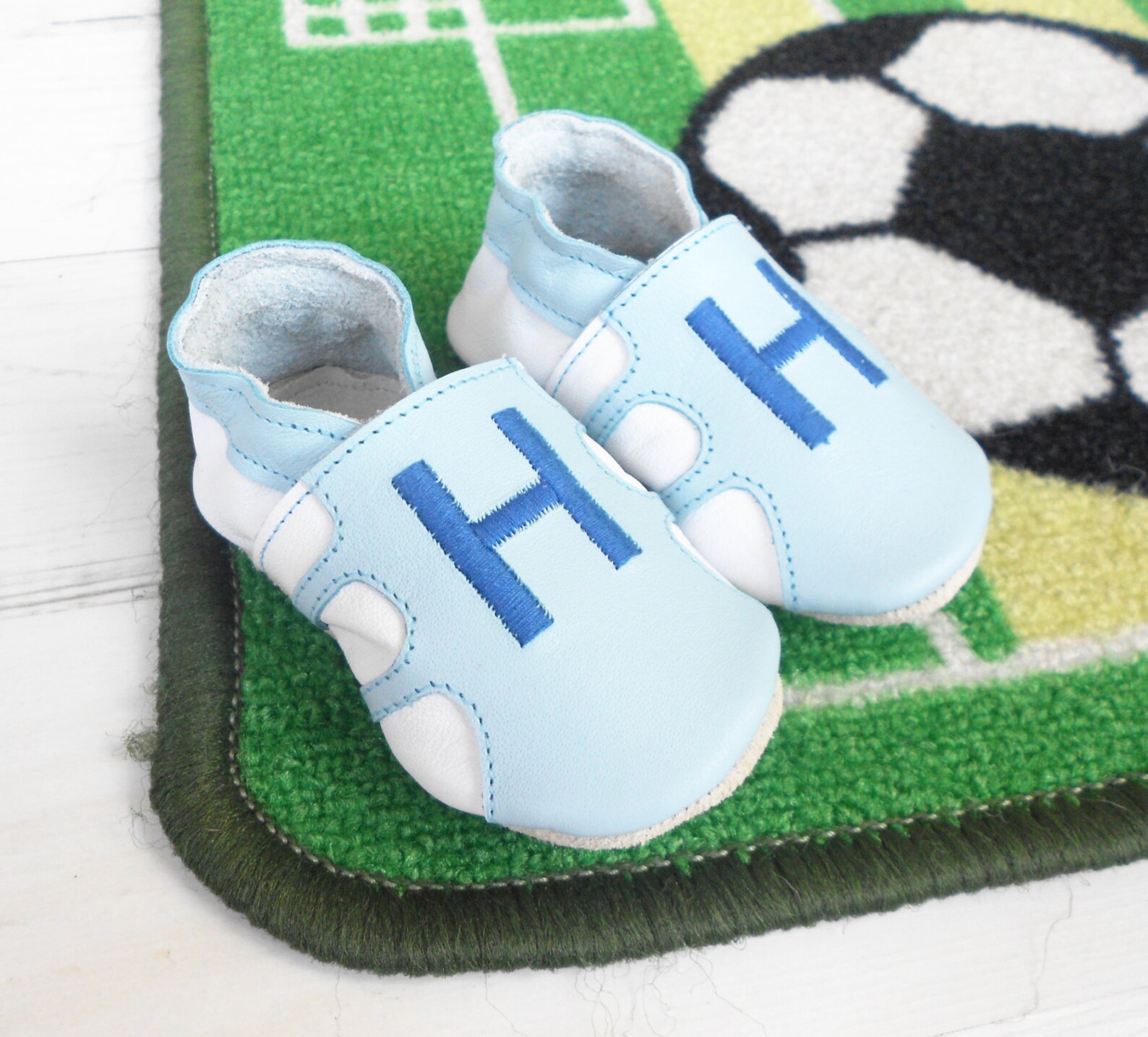 Baby Football Shoes Baby Soccer Booties Babies First Shoes Etsy