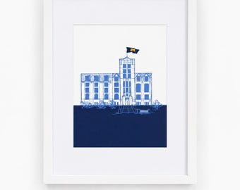 Michigan Union Graphic - Ann Arbor, MI