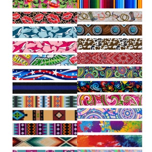 Pu&ograve; includere: Un collage di 18 diversi motivi colorati per tessuti. I motivi includono alieni, labbra, stivali da cowboy, squali, paisley, stelle e motivi geometrici.  Esempi di alcuni dei nostri motivi disponibili! Ogni motivo &egrave; elencato individualmente. Non vedi un motivo in un elenco? Chiedi pure! Di solito possiamo ordinarlo per te entro 12 giorni.